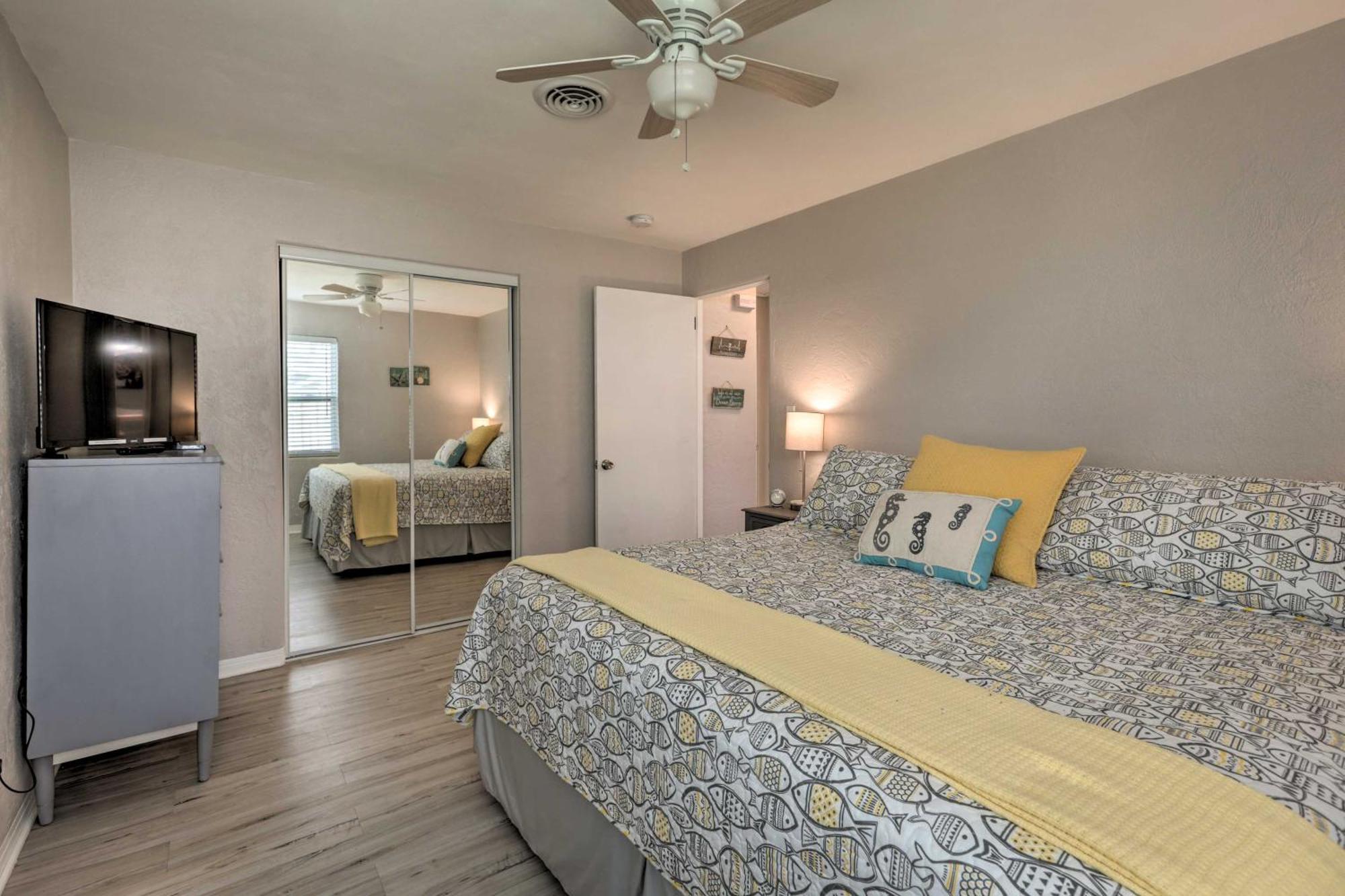 Bright Bungalow With Porch Walk To Ormond Beach! Extérieur photo
